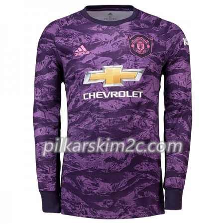 Koszulka Manchester United Bramkarskie Główna 2019-2020 - Koszulki Piłkarskie(L/S)